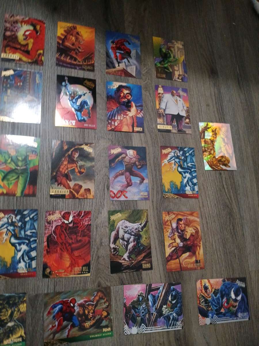 SpiderMan Trading Cards Collection