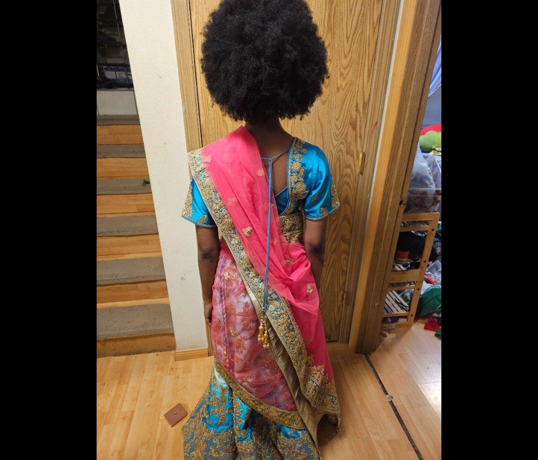 beautiful handmade saree