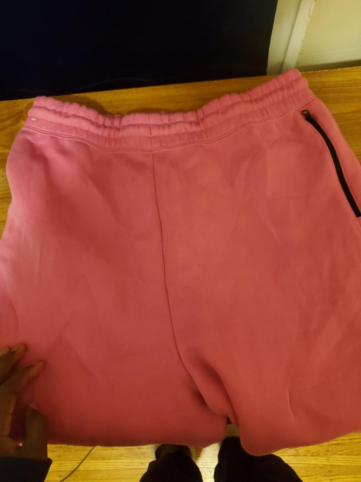 Pink Nike tech pants XL