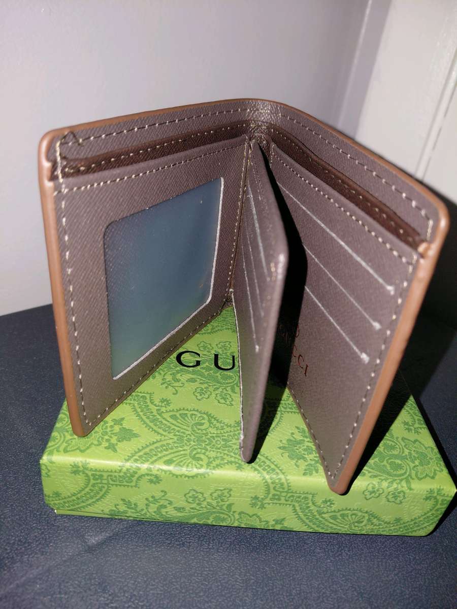 Brown And Tan Wallet