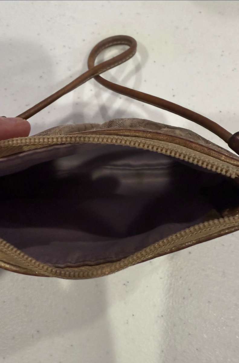 AUTHENTIC VINTAGE Coach Signature Wristlet Bundle  Set of 2