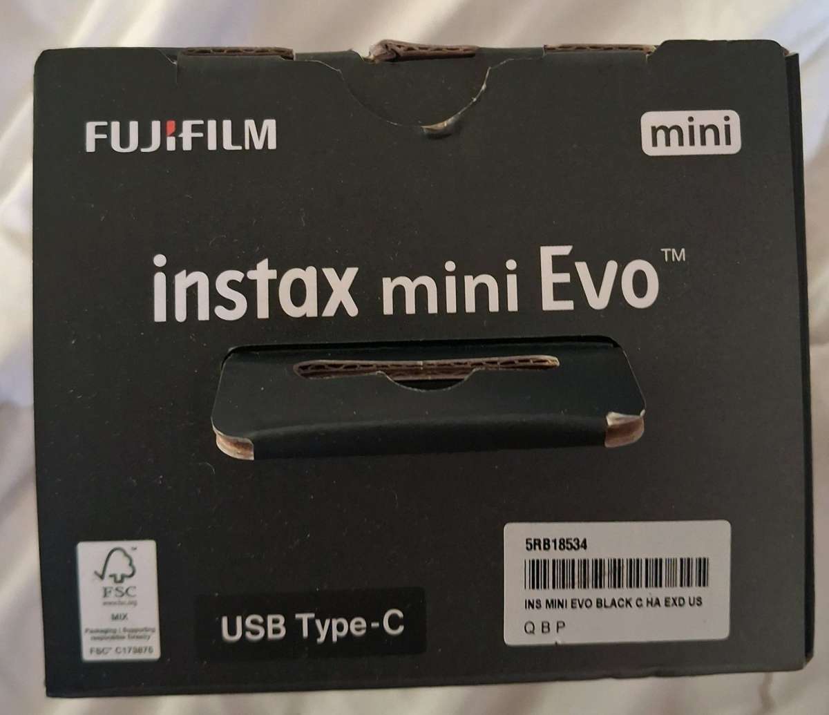 instax Mini Evo Polaroid camera
