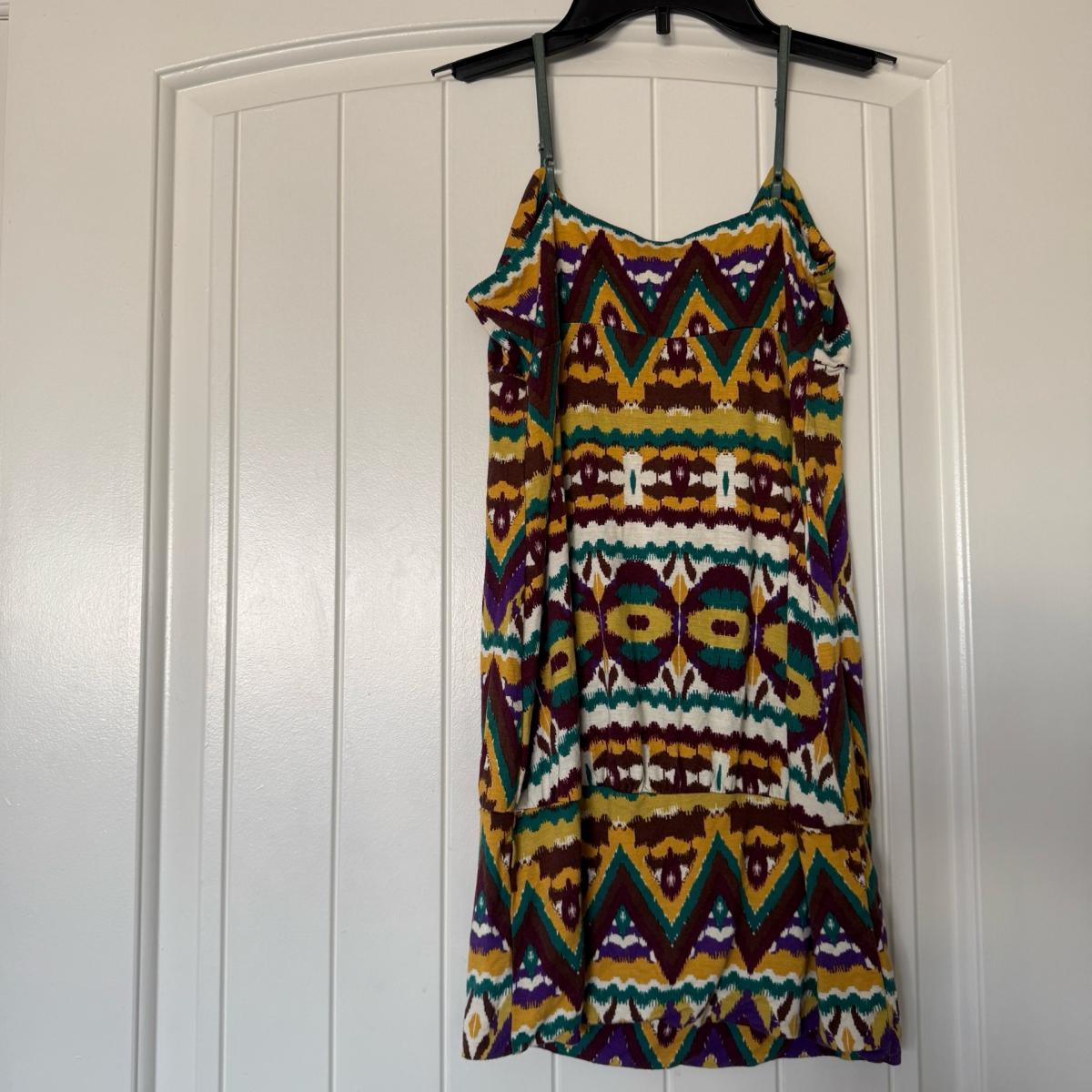 Twentyone XS Boho Tribal Print Sleeveless Top  Multicolor Ik