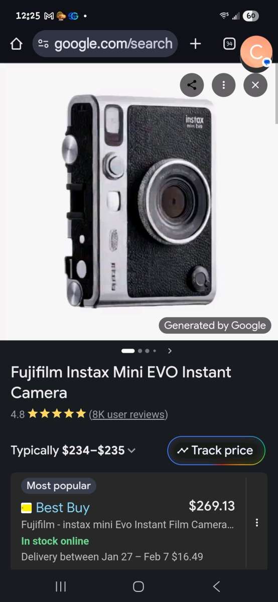 Instax Mini Evo