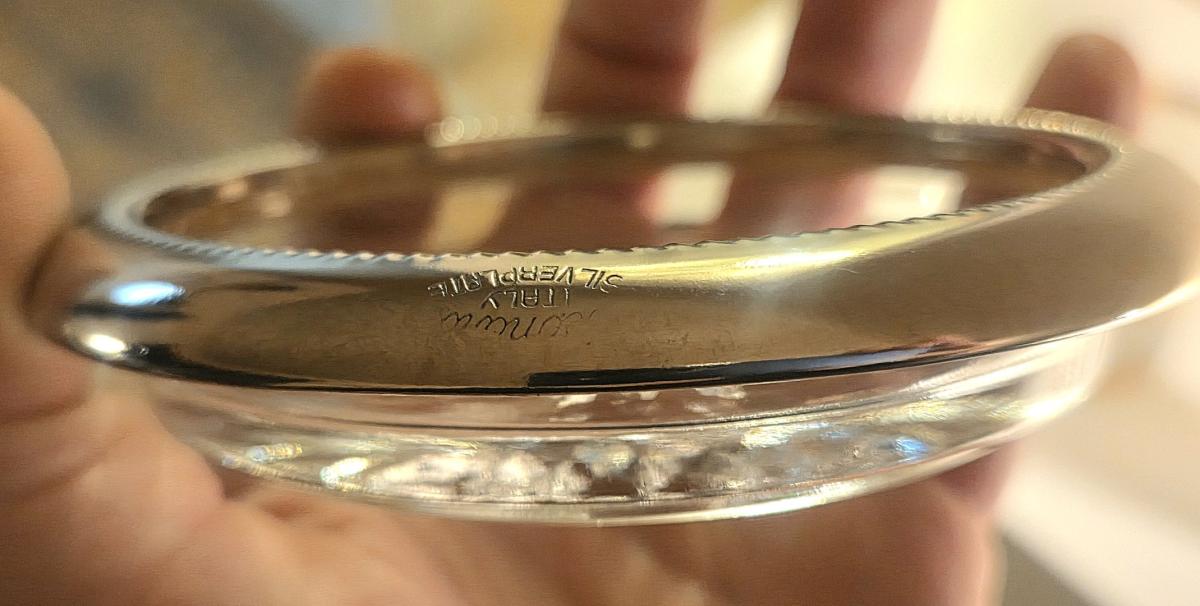 Vintage MCM Silverplate Coasters