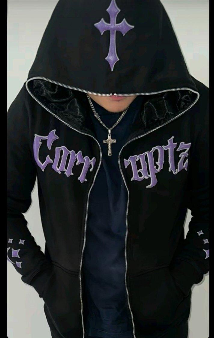 Graphic y2k streetwear  jacket
