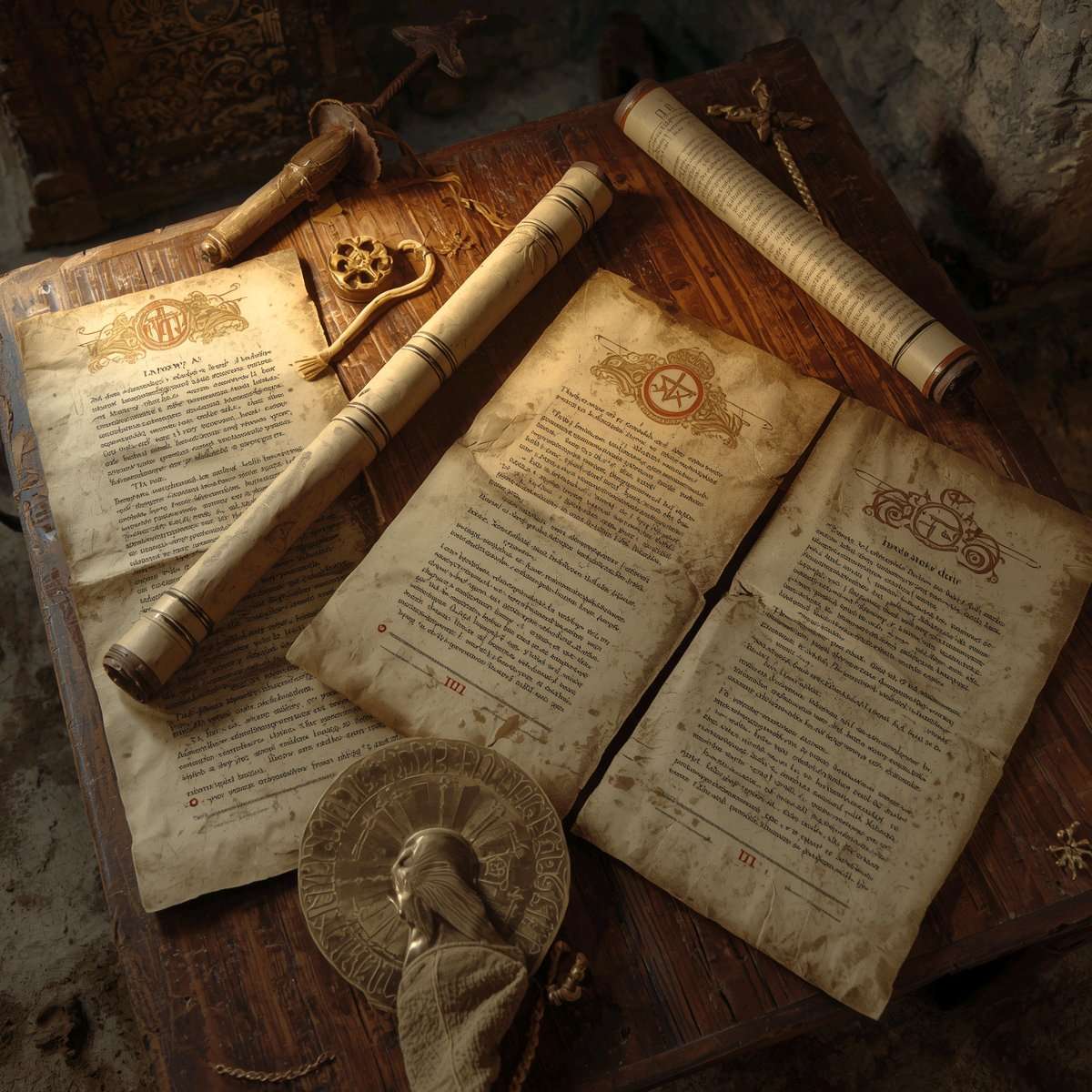 Ancient Texts on the Basis of Reality and its inner workings