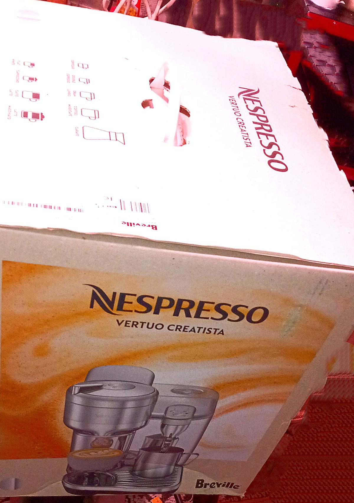 New Breville Nespresso Vertuo Creatista Coffee  Espresso