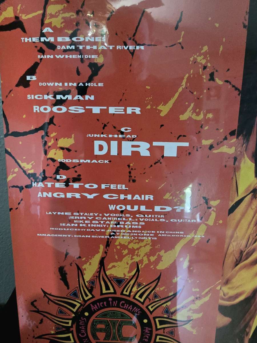 Alice In Chains Dirt Vinyl LP