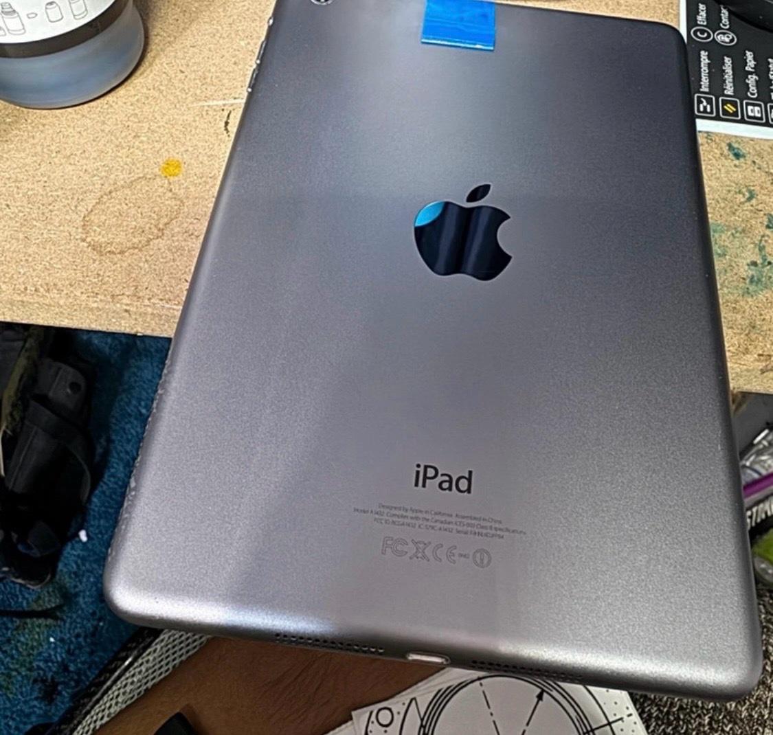 iPad Mini Black  16GB Reset