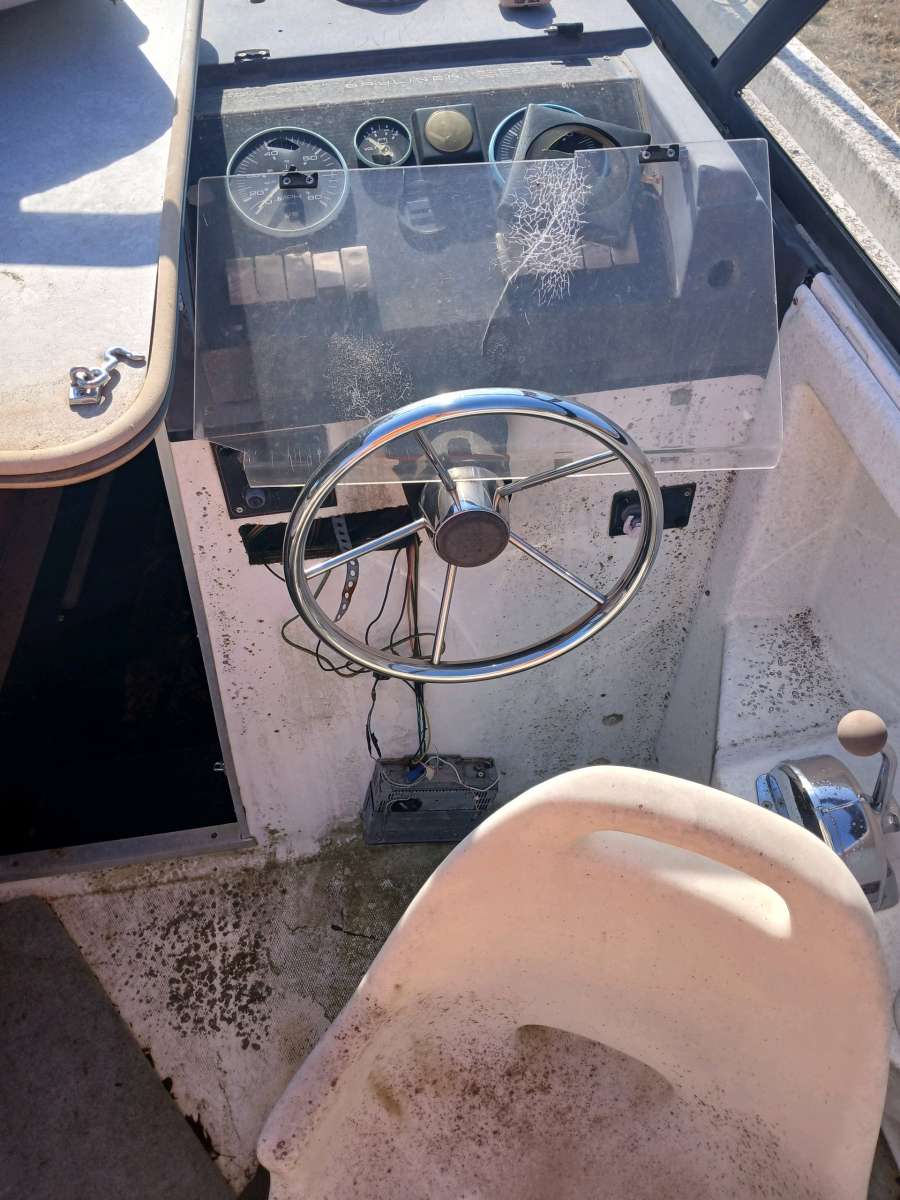 boat and the trailer