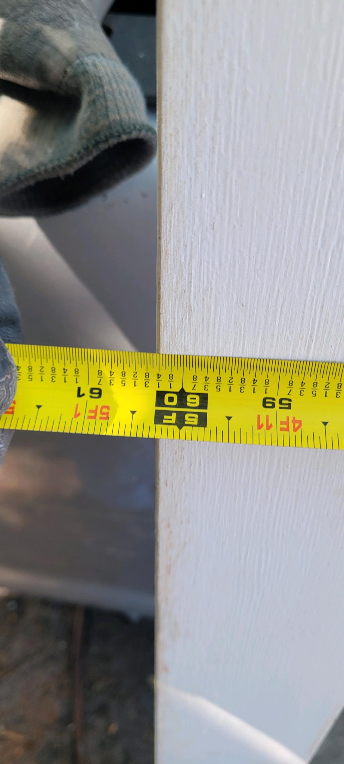 puerta francesa 60 x80