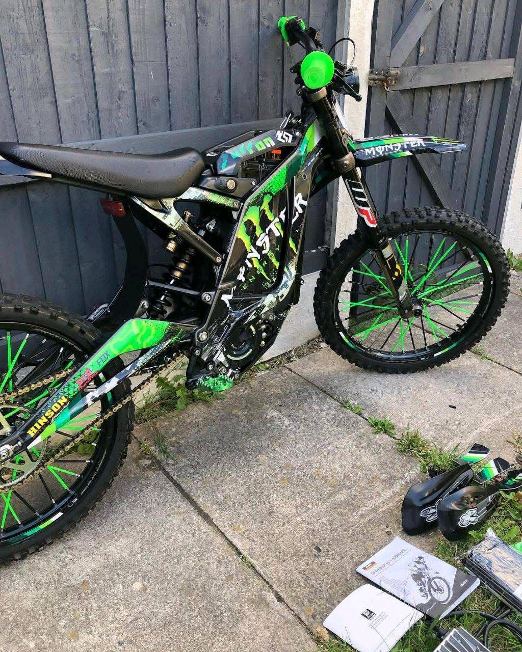 Electric offroad dirt bike