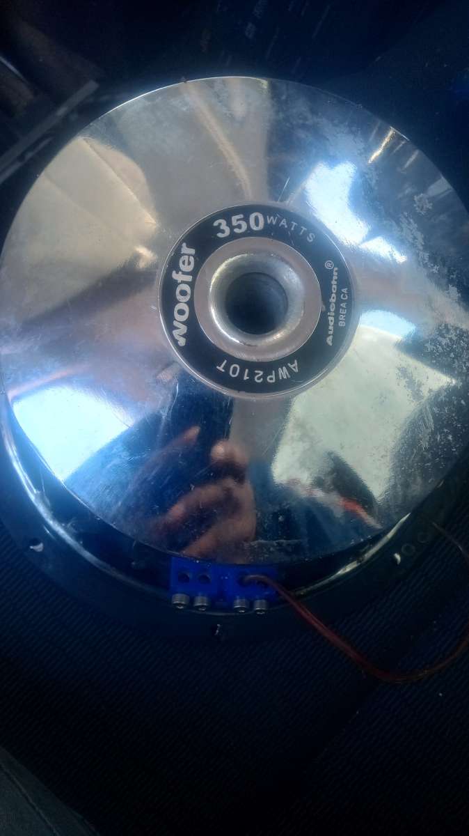 2 audiobahn 10 inch subwoofer