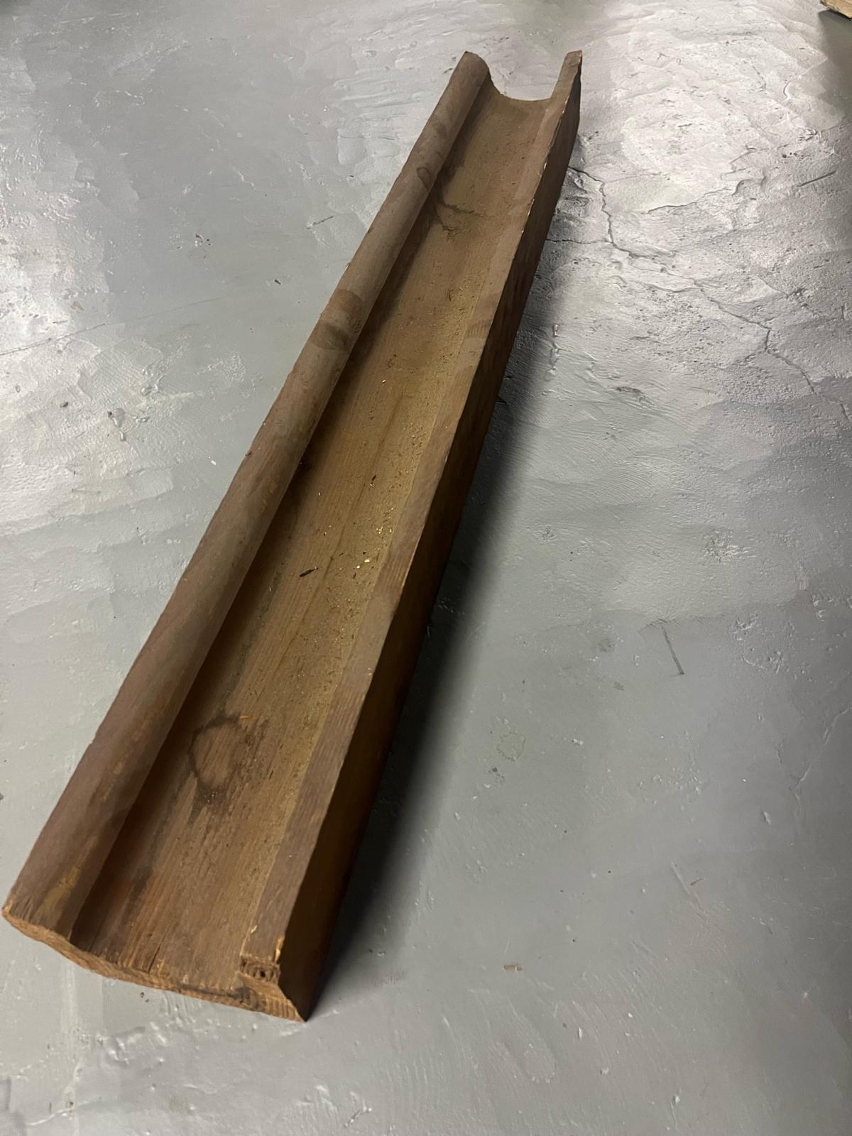 3FT Wooden Gutter  unused  see details below for more inform