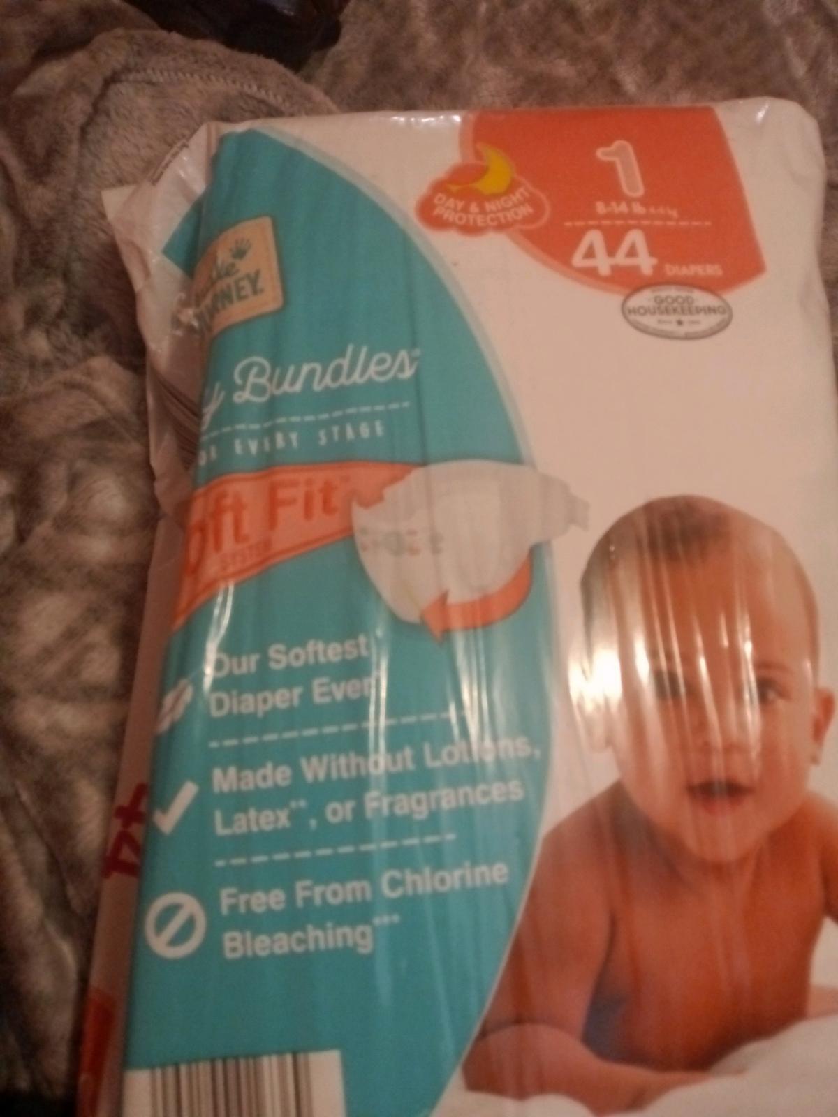pack of sizes 1 diapers