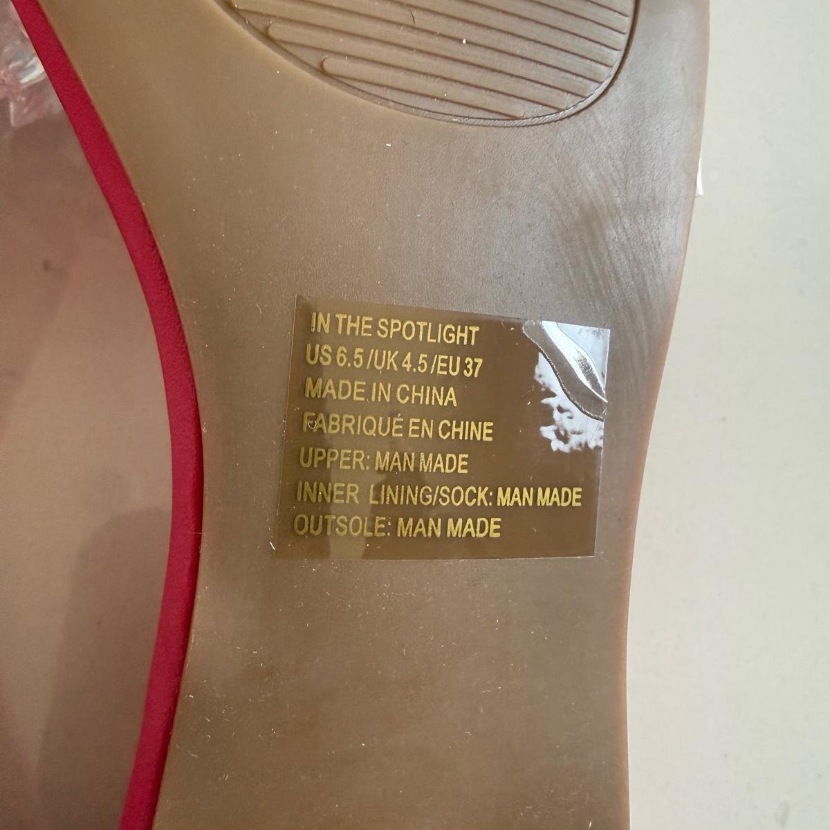 ShoeDazzle In The Spotlight Hot Pink Crystal Embellished