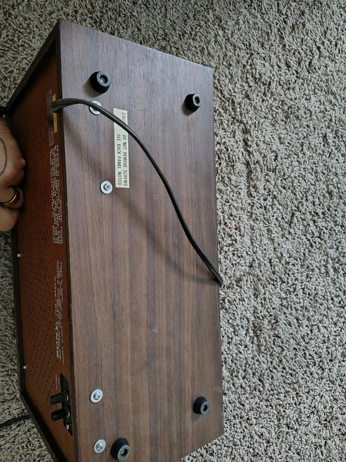 vintage old school radio