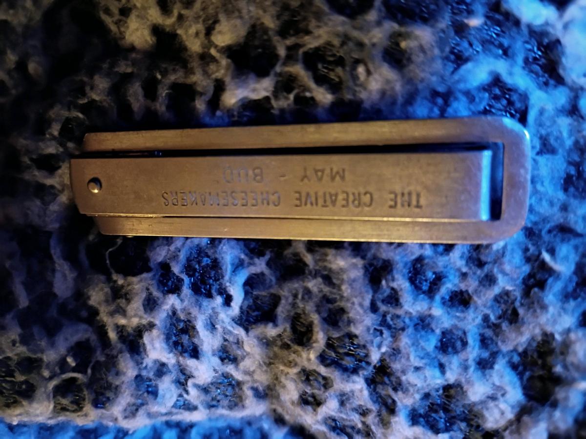 vintage cheesemakers trifold knife
