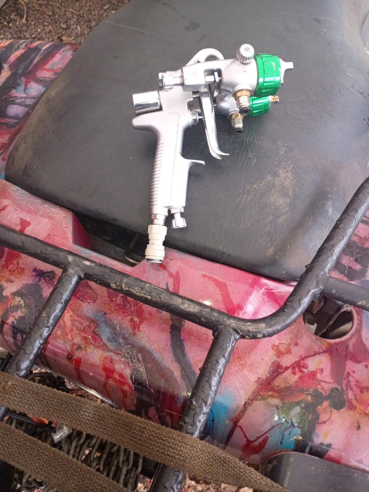 nano double head chrome sprayer