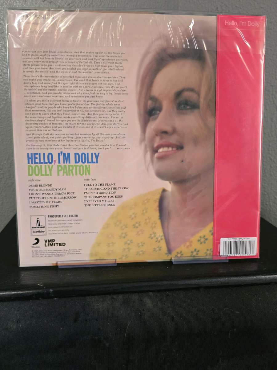 Dolly Parton vinyl Lp