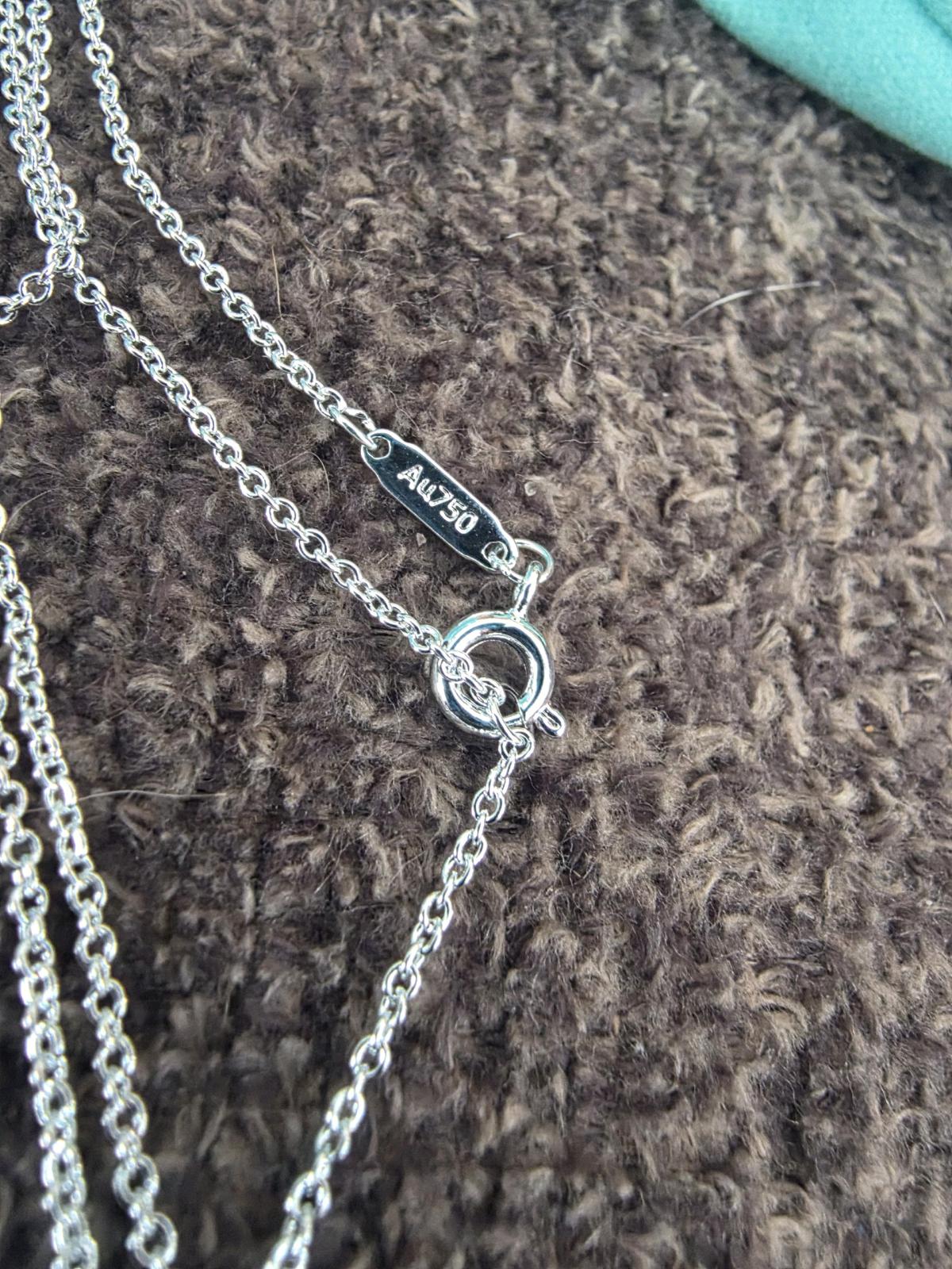 TiffanyCo circle pendant authentic