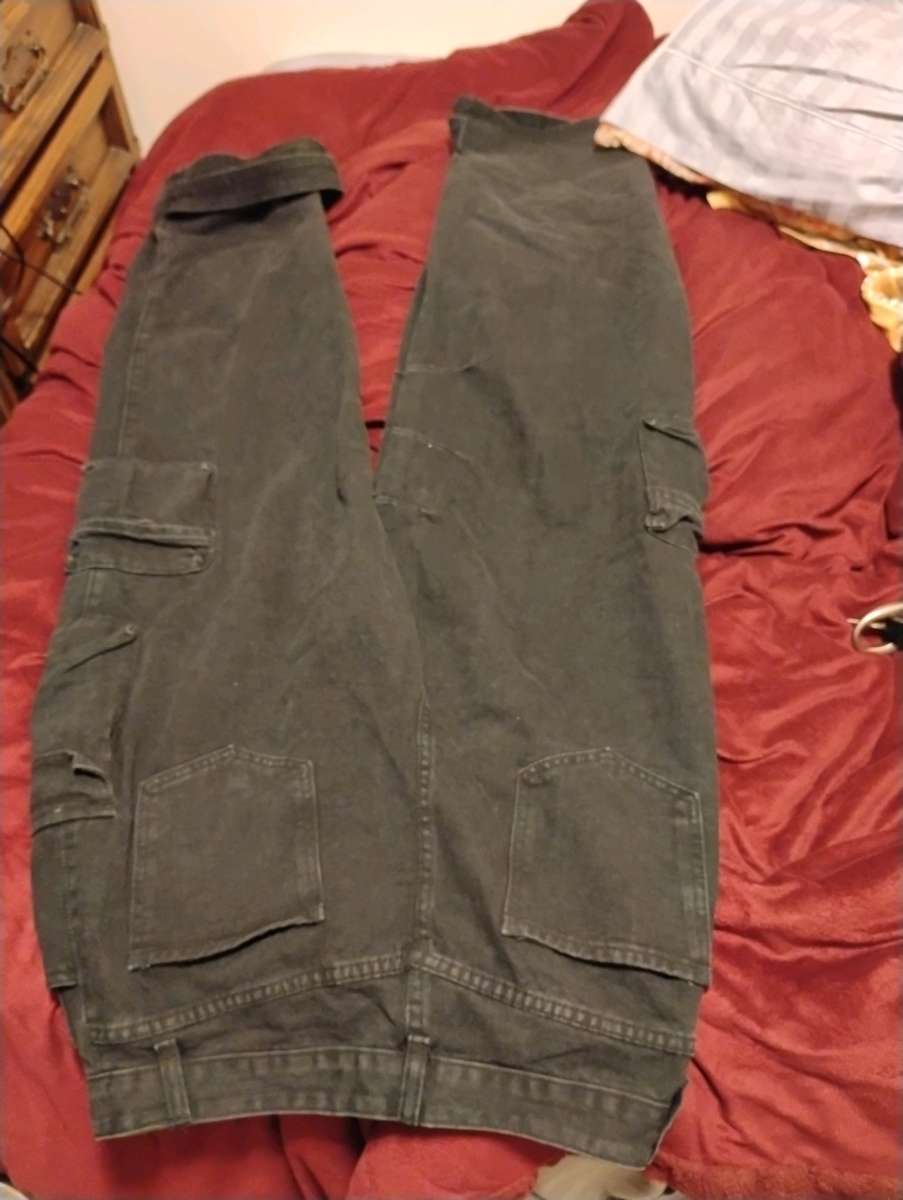 womans  tall cargo jean pants