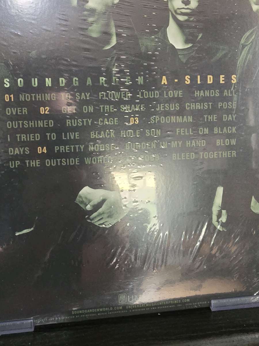 Soundgarden ASides Greatest Hits Vinyl LP