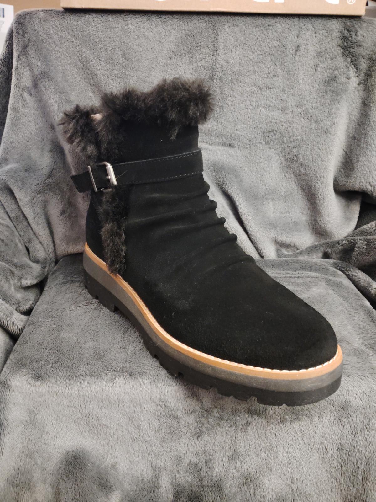 Earth® Women's Yara Waterproof Casual Ankle Booties, Black 001, 11 M