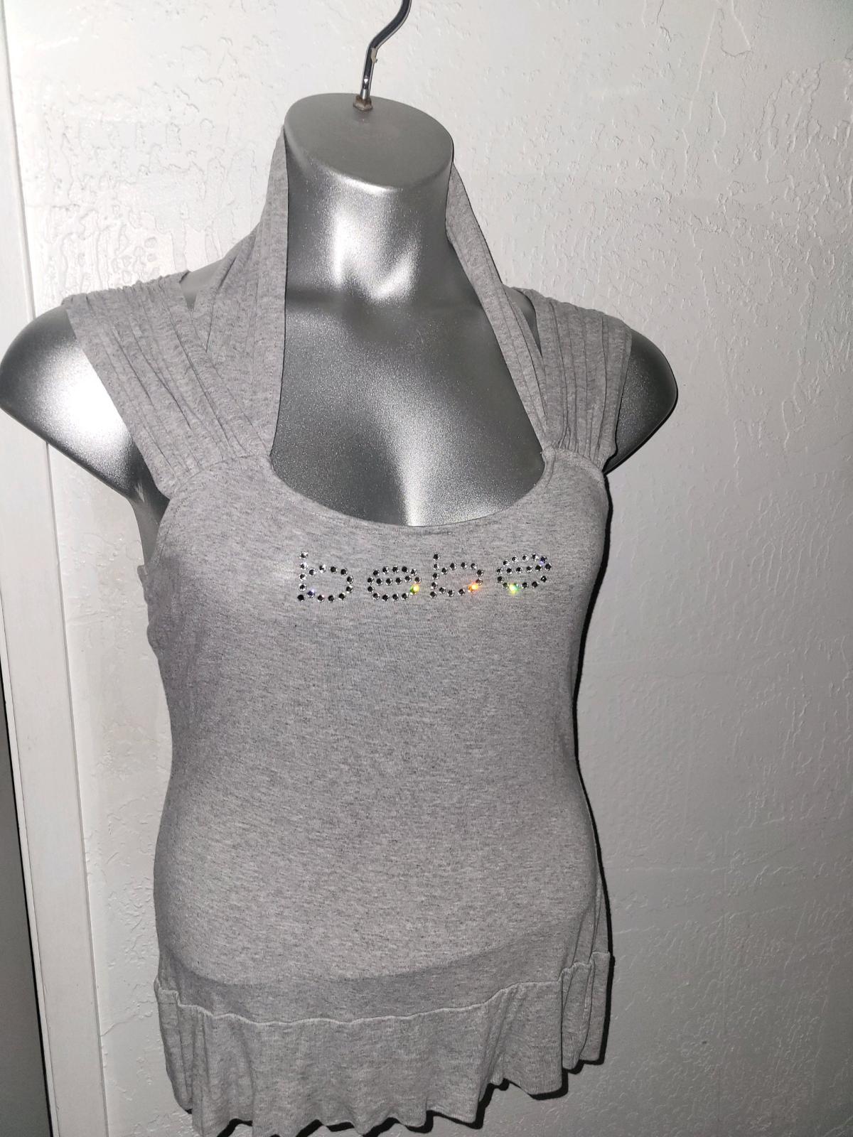 Vintage Bebe Top with Swarvoski Crystals
