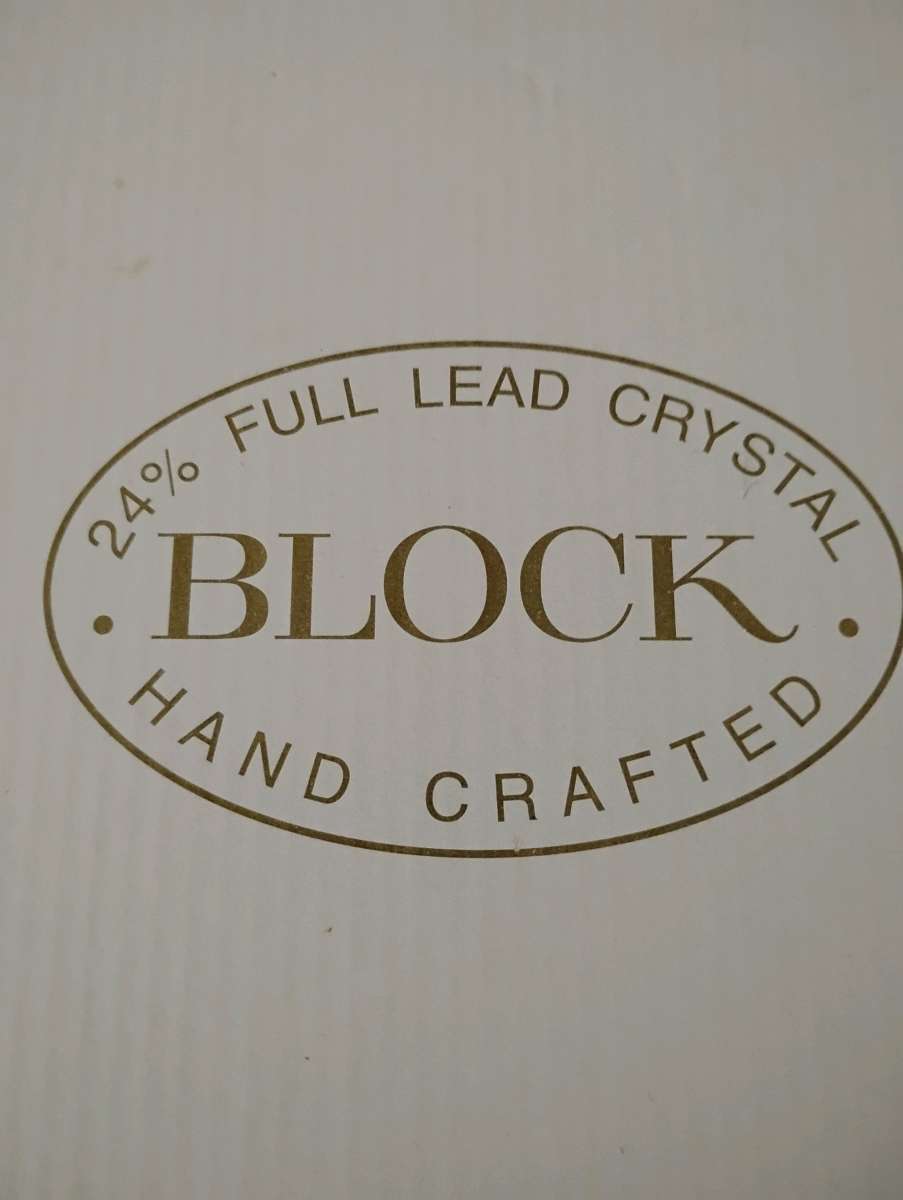 Block Crystal Tulip Bowl