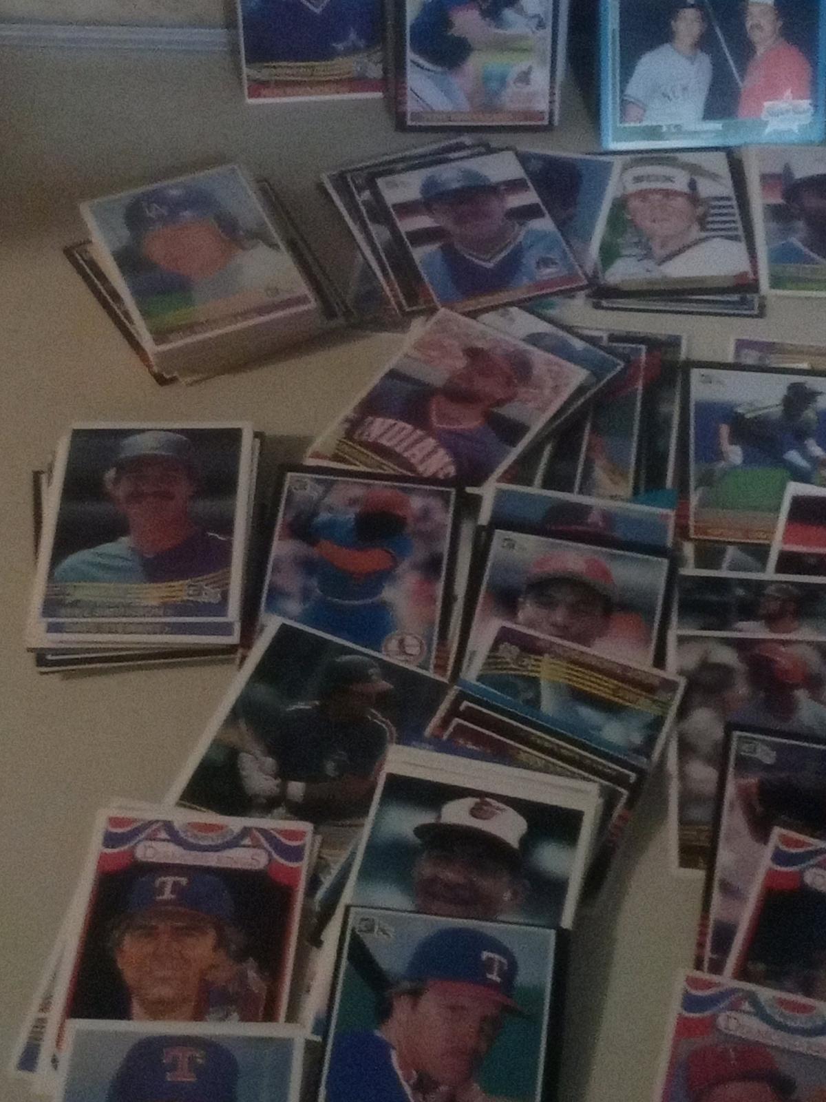 1984 and 85 baseball cards
