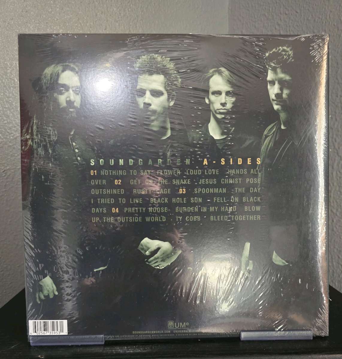 Soundgarden ASides Greatest Hits Vinyl LP