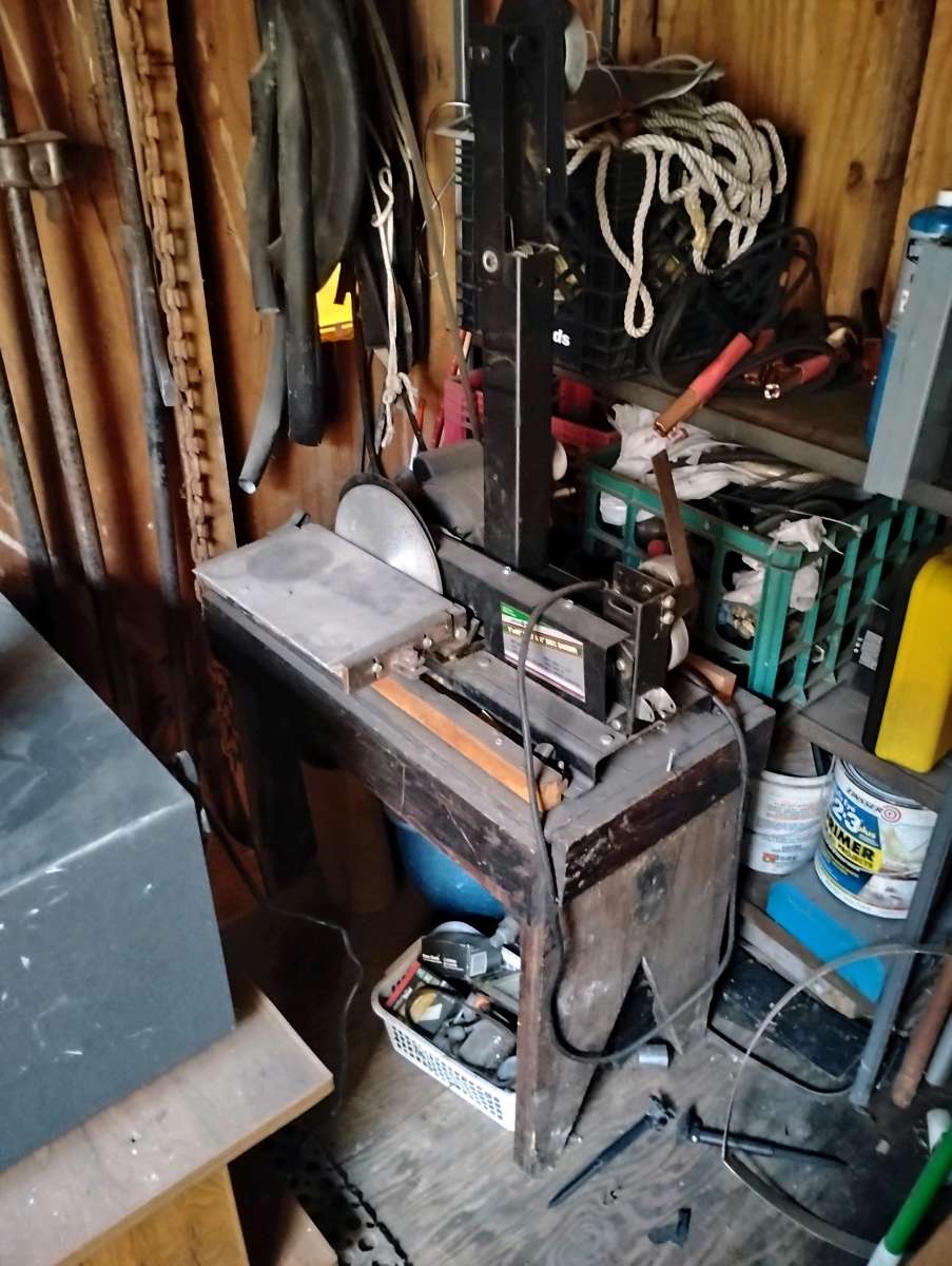 Chicago Fargo belt disc sander 1in x 42in