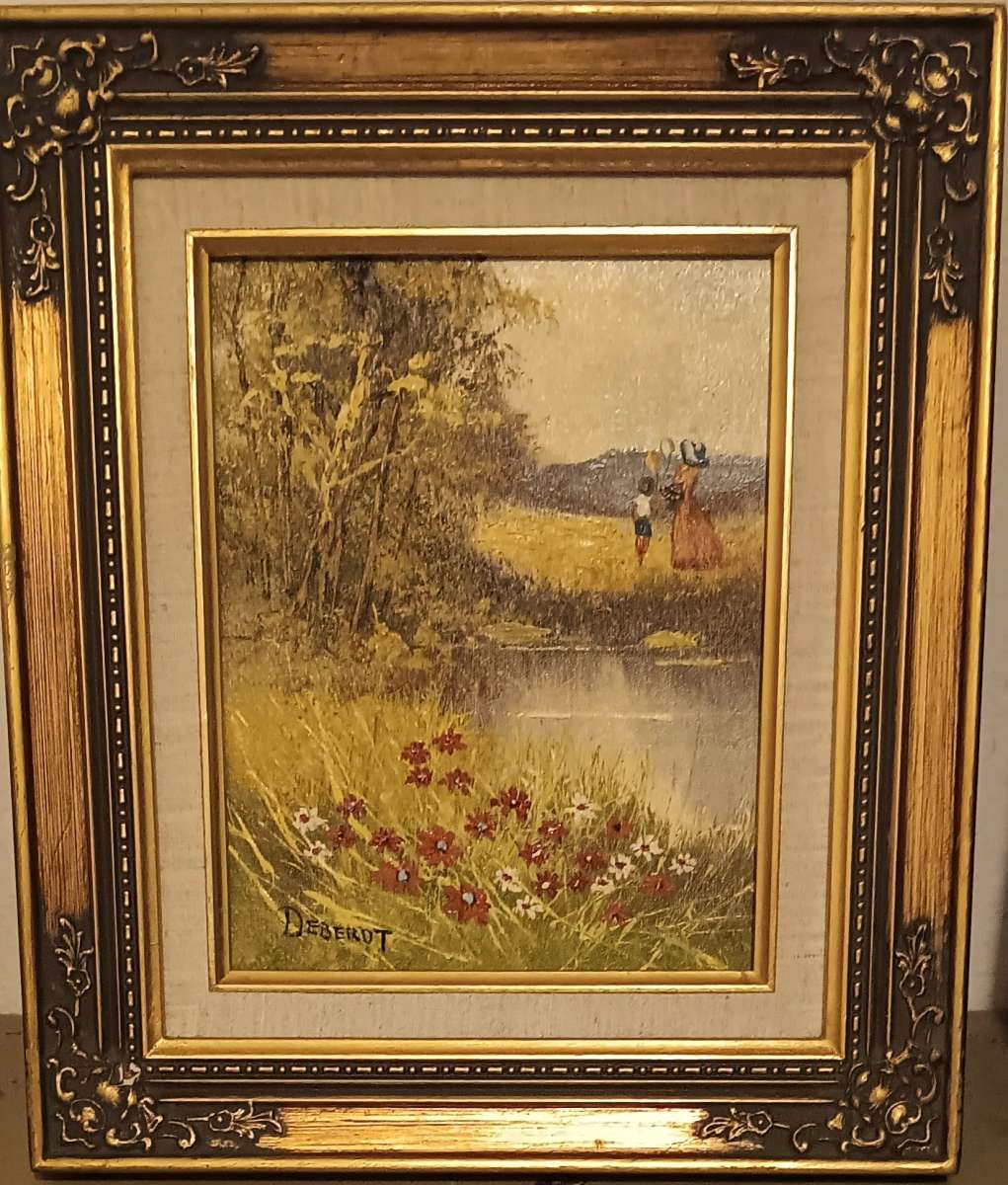 Francois Bernerdt original oit painting