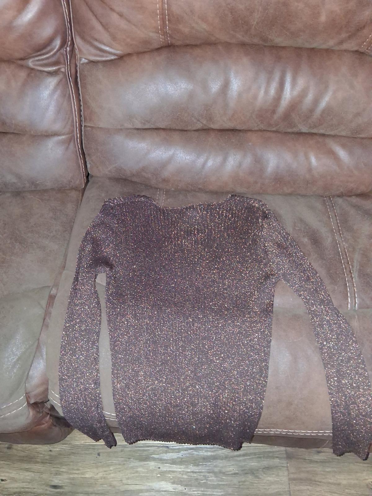 womens sparkly long sleeve sweater