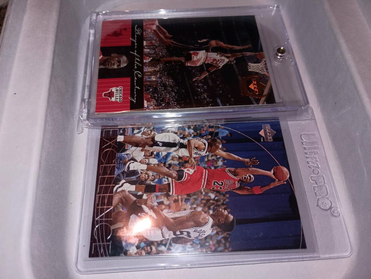 Michael Jordan sports cards 90s