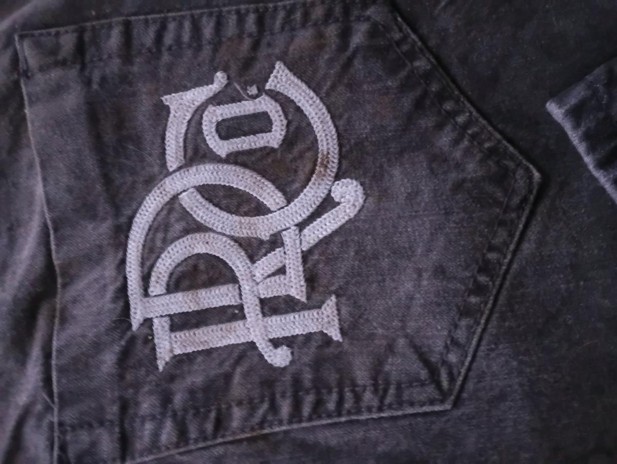 Vintage Rocawear Jeans Wide Leg Baggy Embroidered Pocket 38