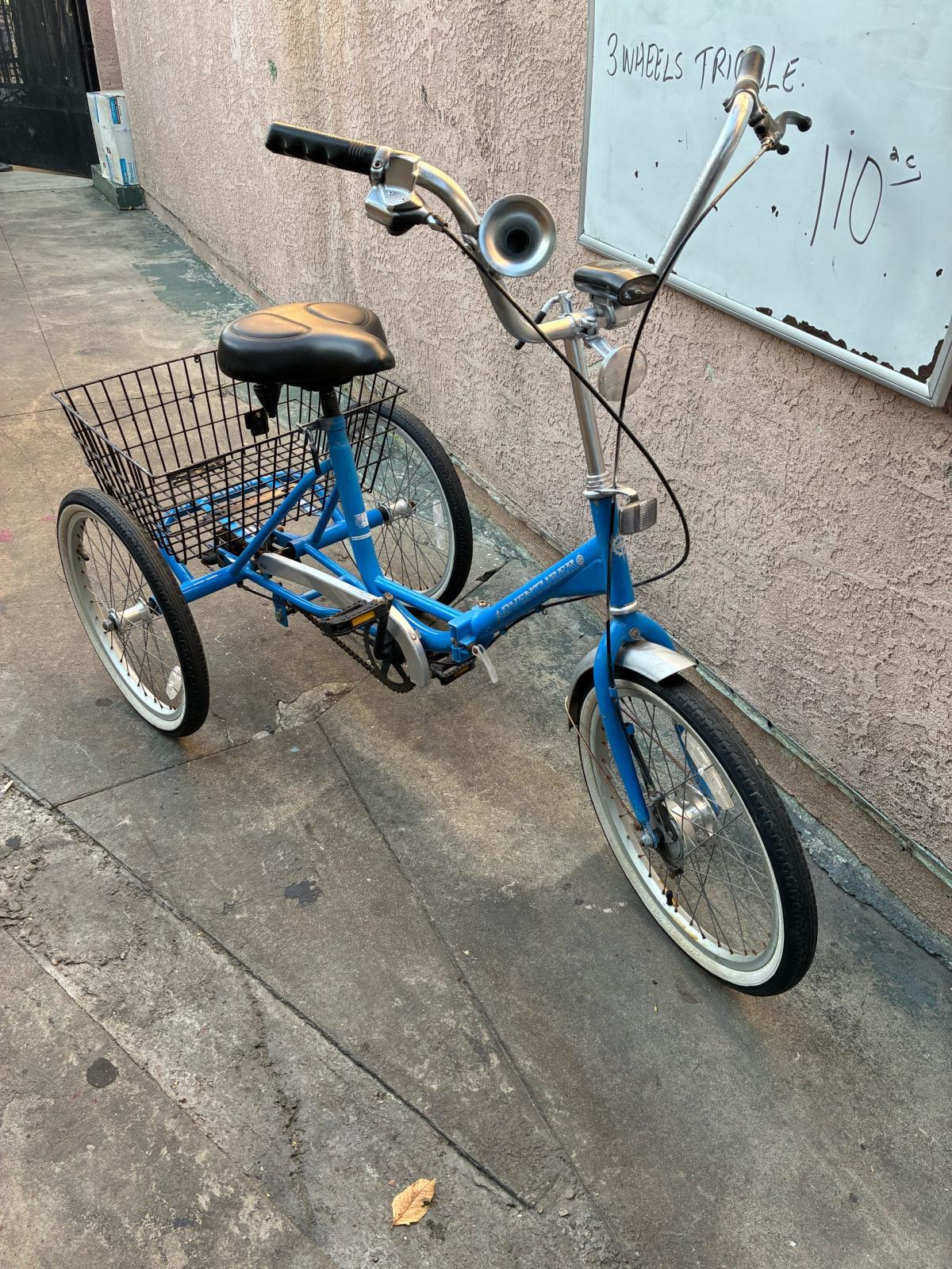Great blue Tricycle