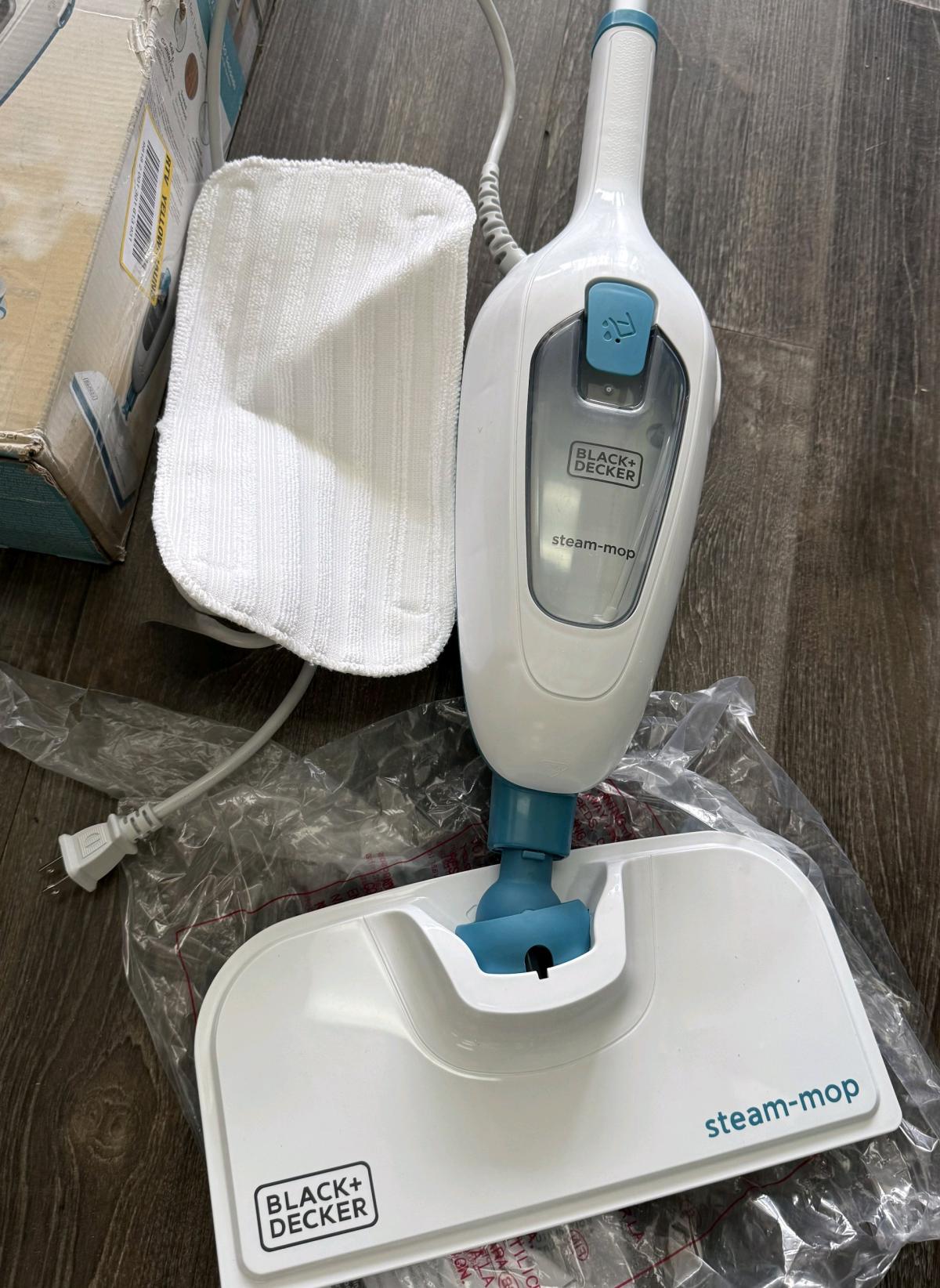 black and Decker steam mop
