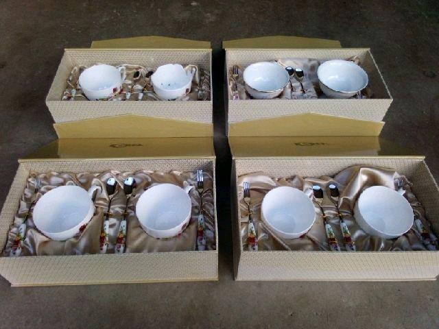 Korea CN universe Incorporated cup fork  spoon sets