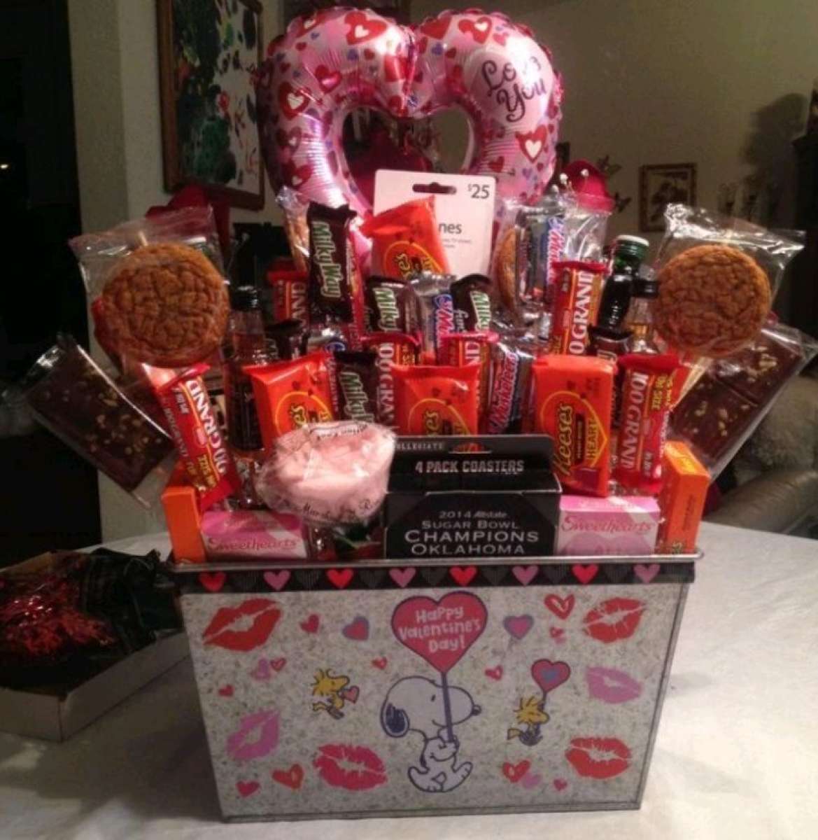 valentine baskets