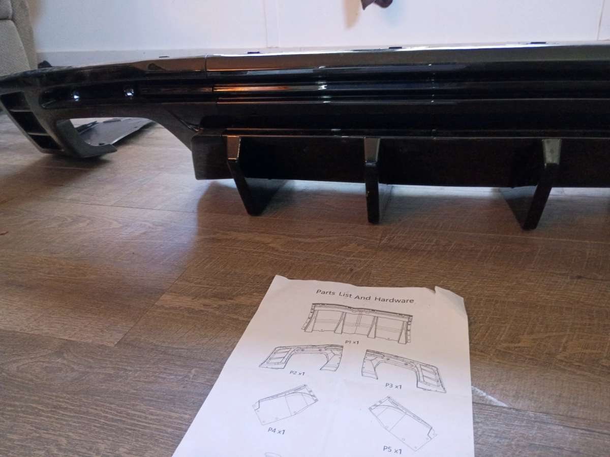 rear bumper diffuser for SS Camaro