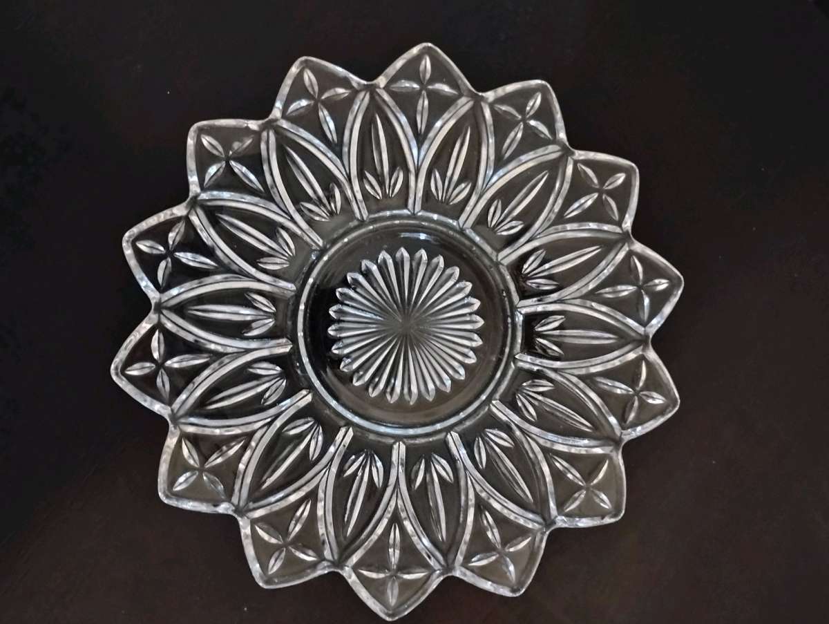 Single Federal Glass Pressed Pedal Plate