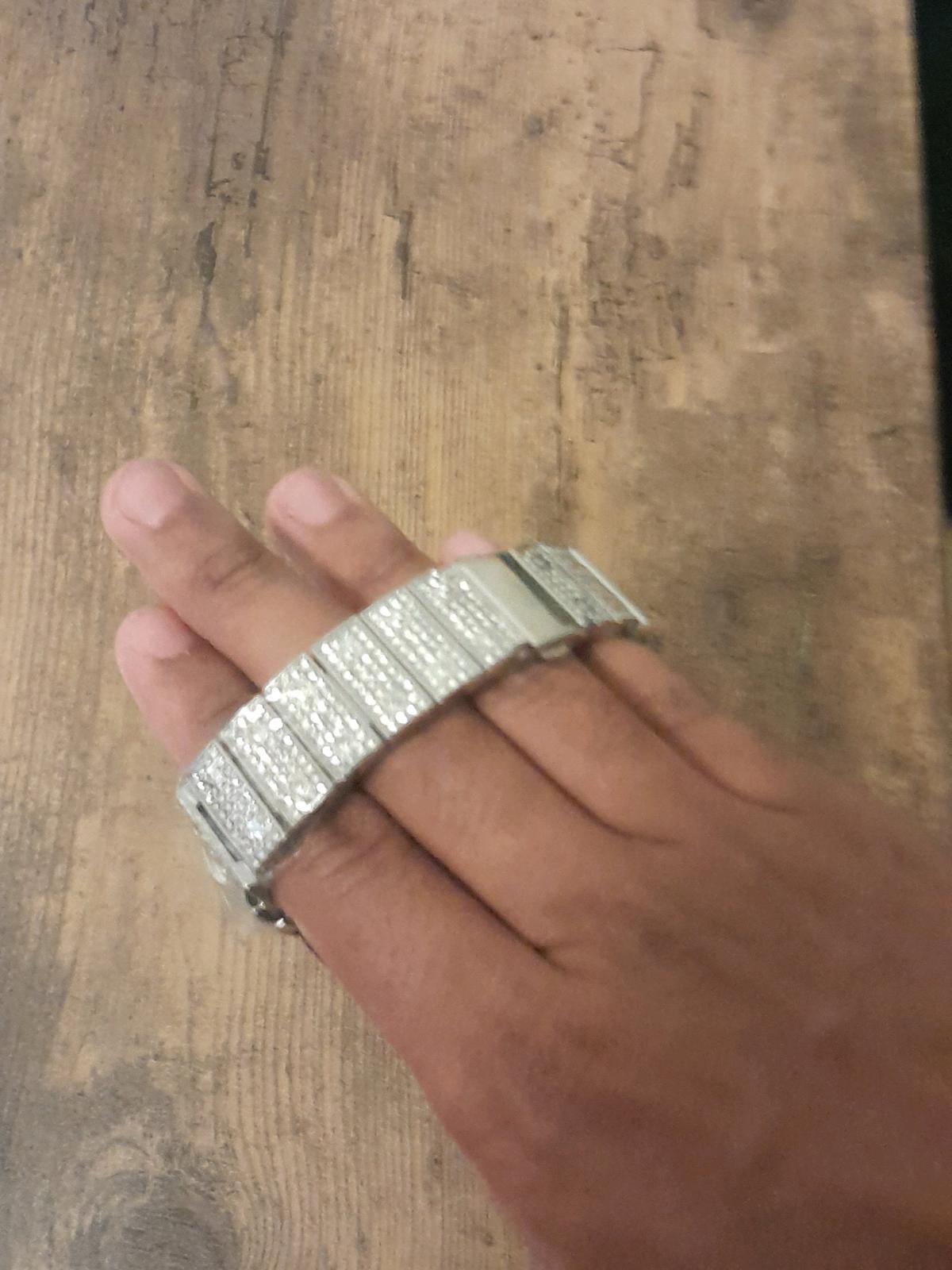 VVS White Gold Watch