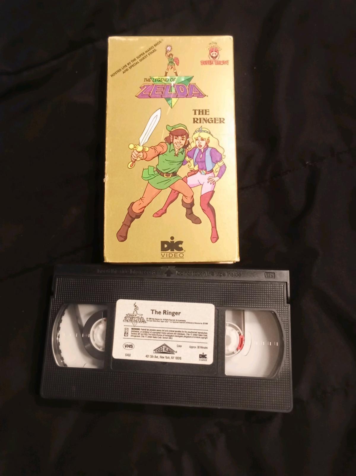 The legend of Zelda the ringer VCR tape