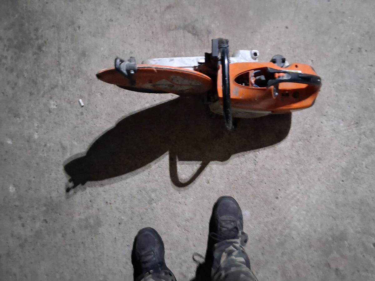 concrete saw