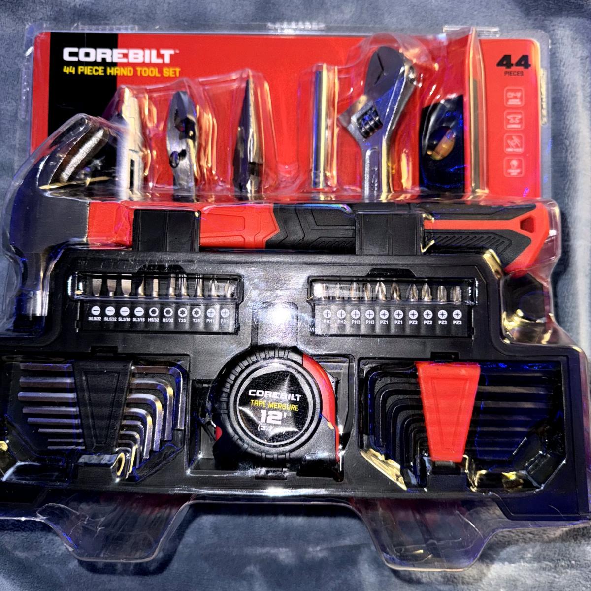 COREBILT 44 PIECE HAND TOOL SET