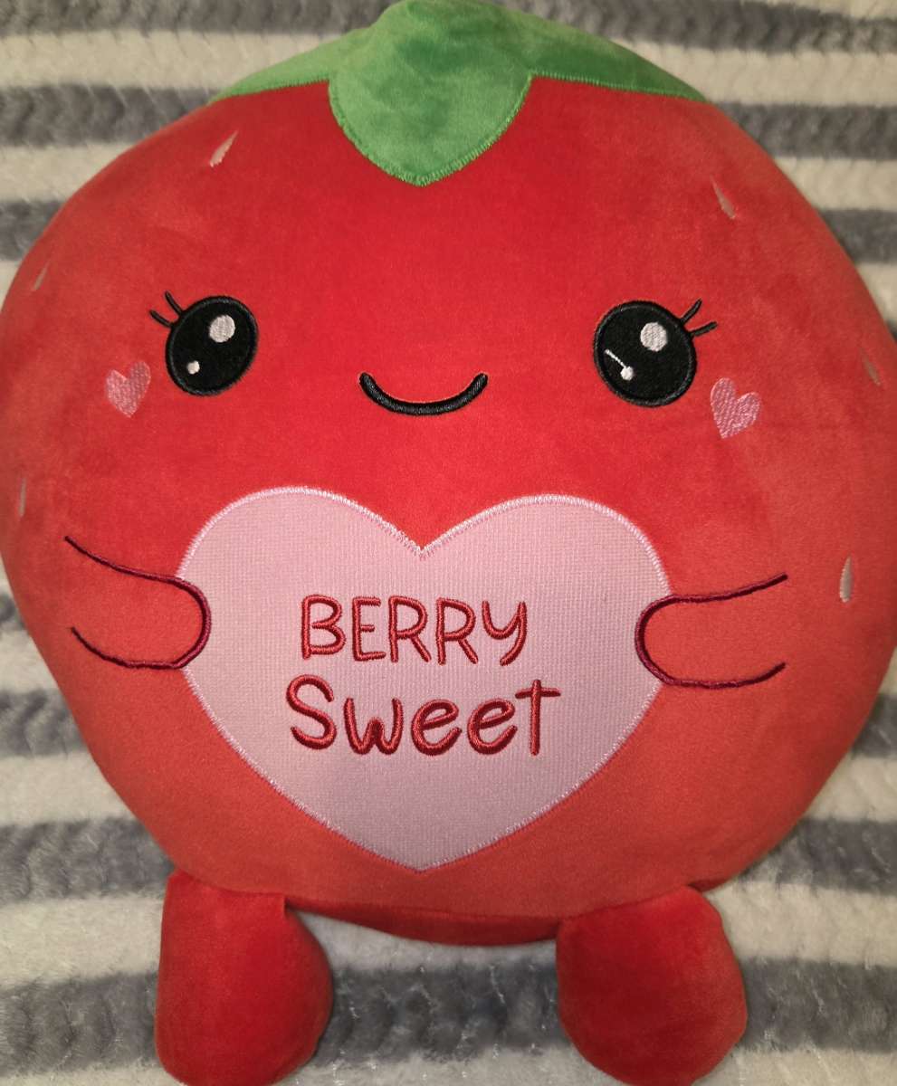 Berry Sweet Valentine Pillow New