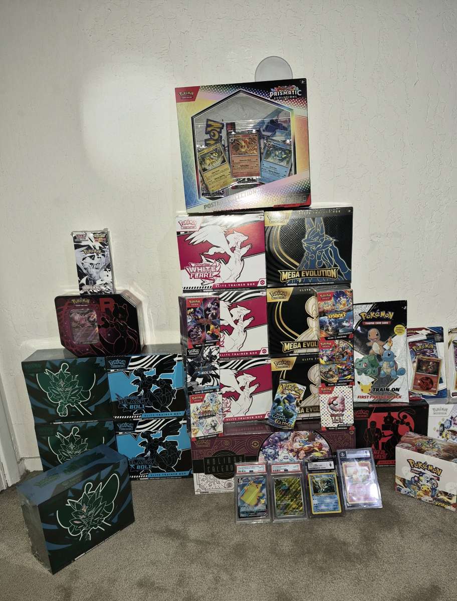 Pokemon cards and sealed product